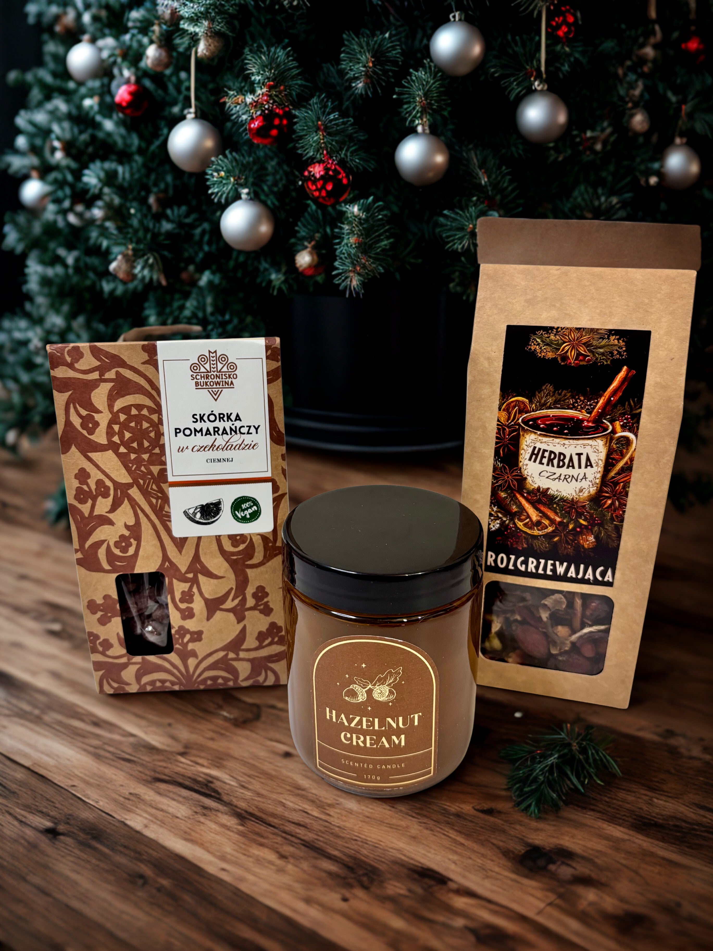 Świąteczna skrzynia Rustic