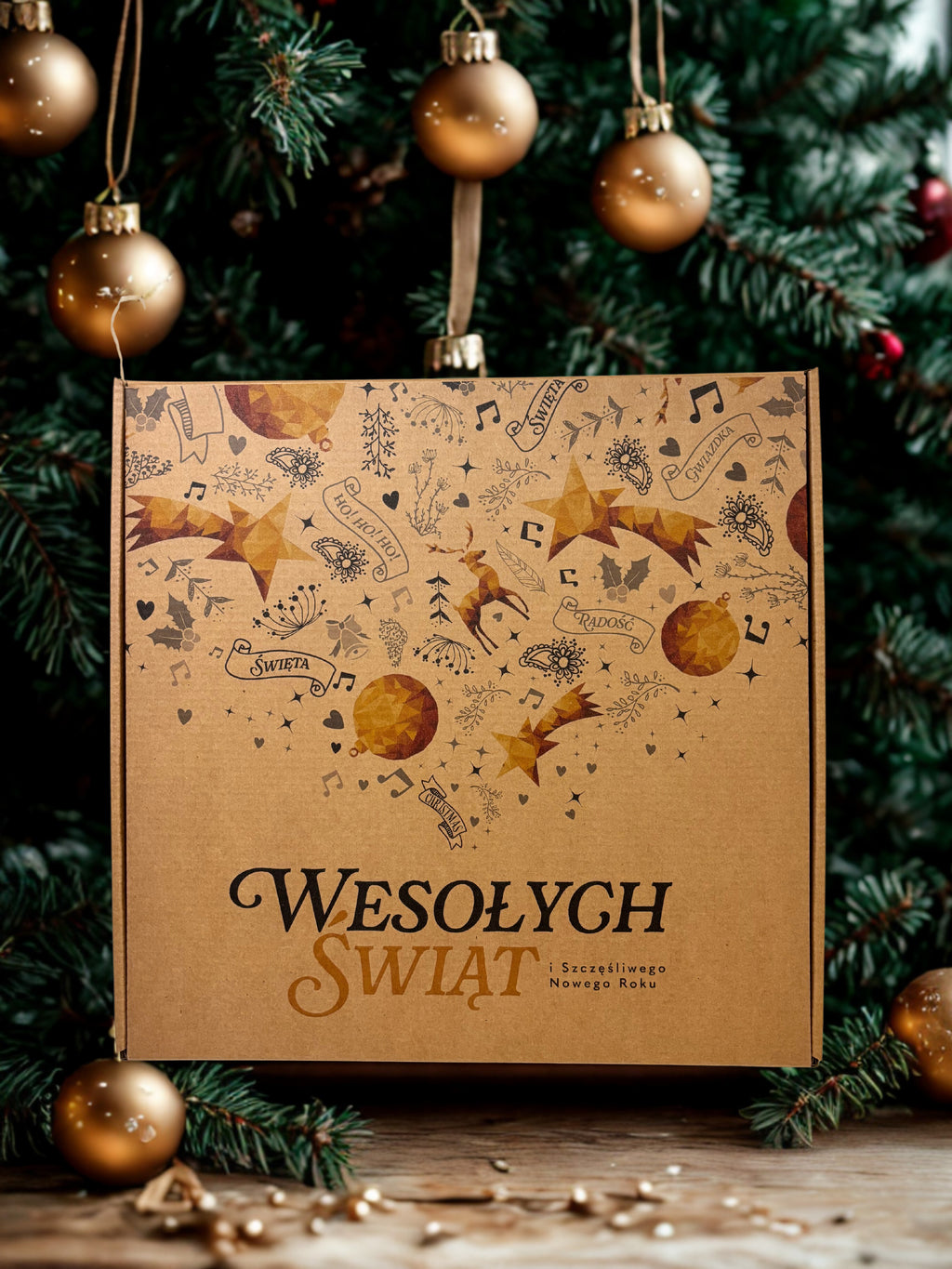 Świąteczny box prezentowy Candle