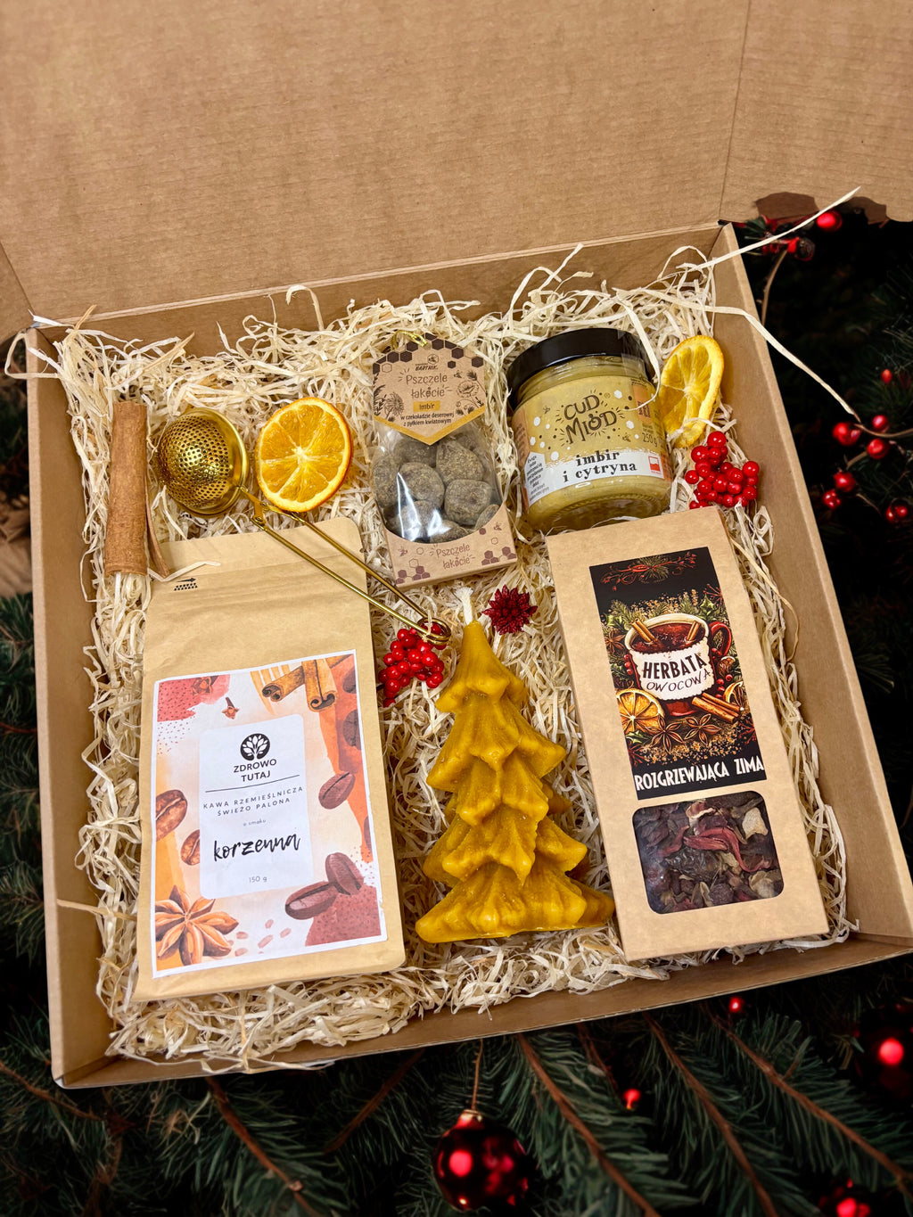 Świąteczny box prezentowy Candle