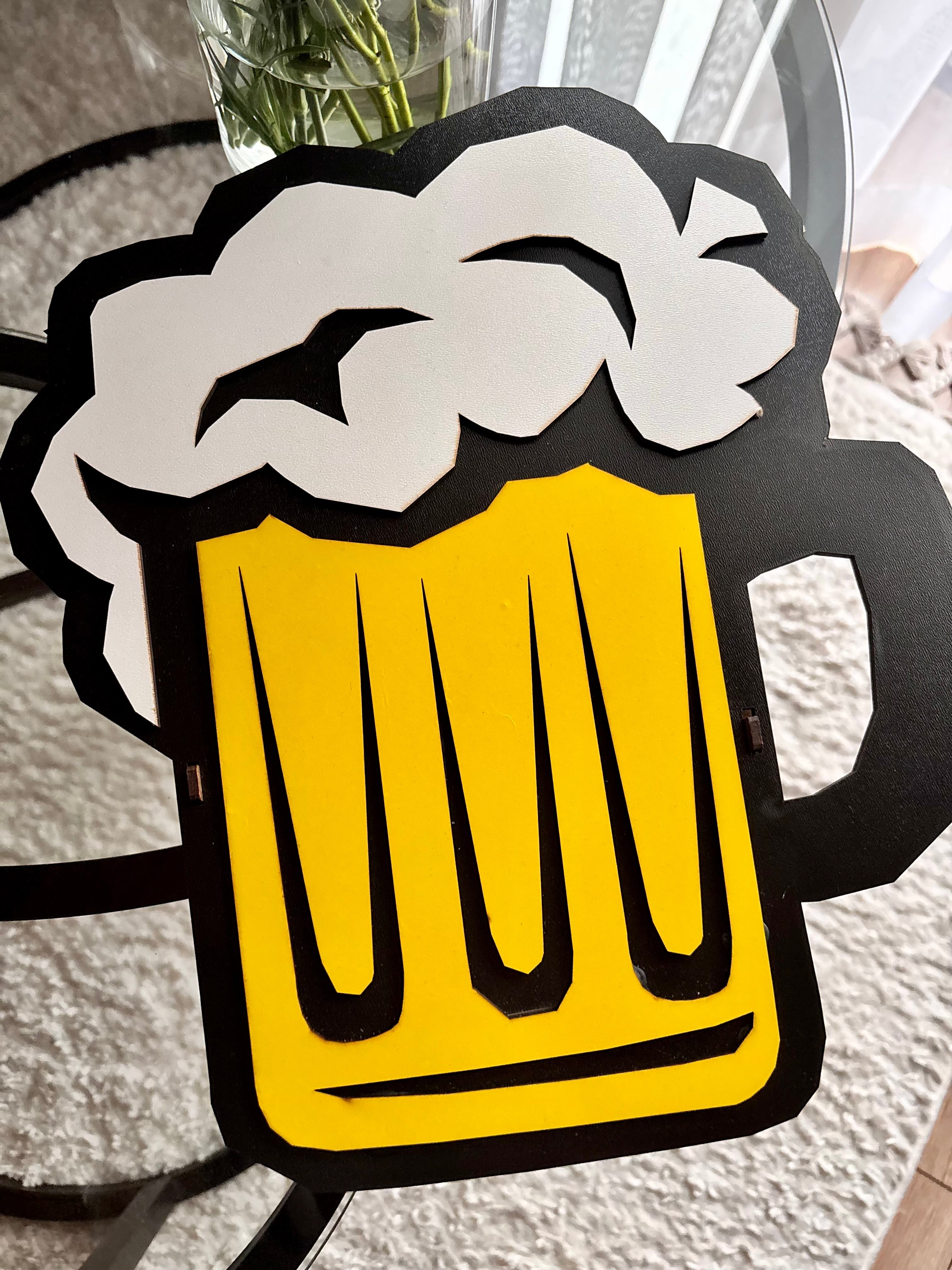 Box w kształcie piwa