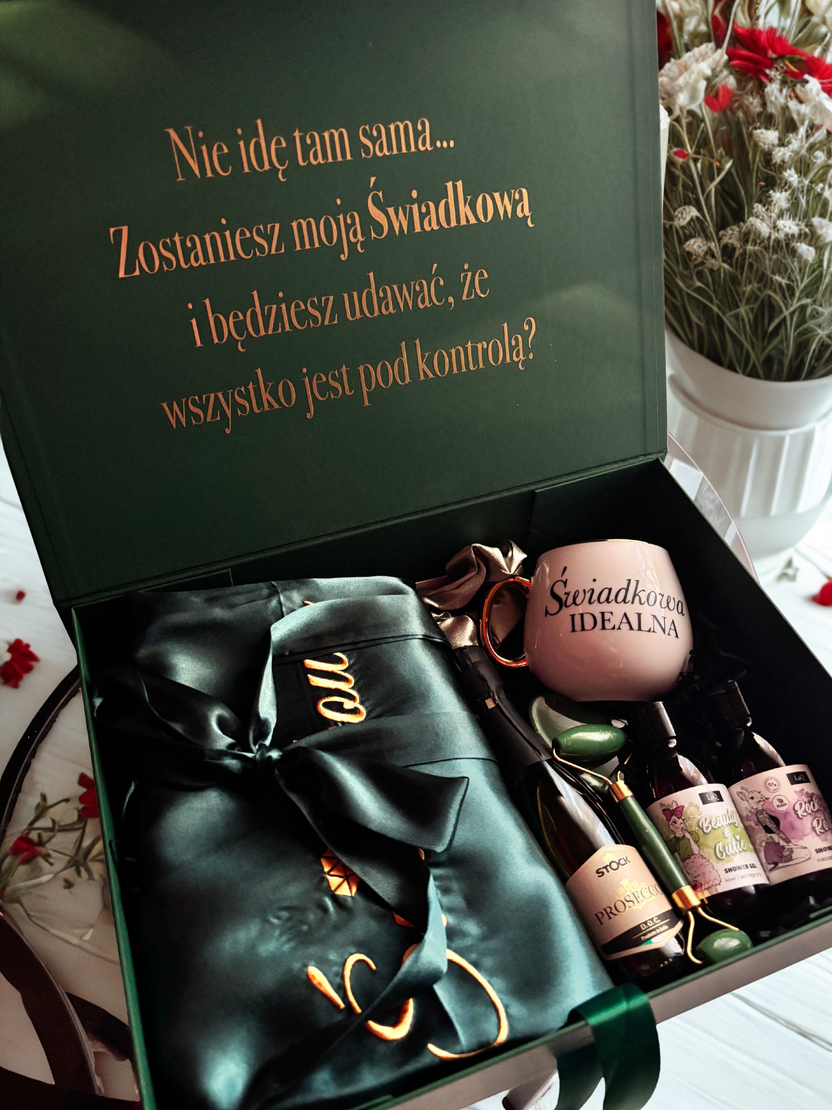 Box dla Świadkowej Green