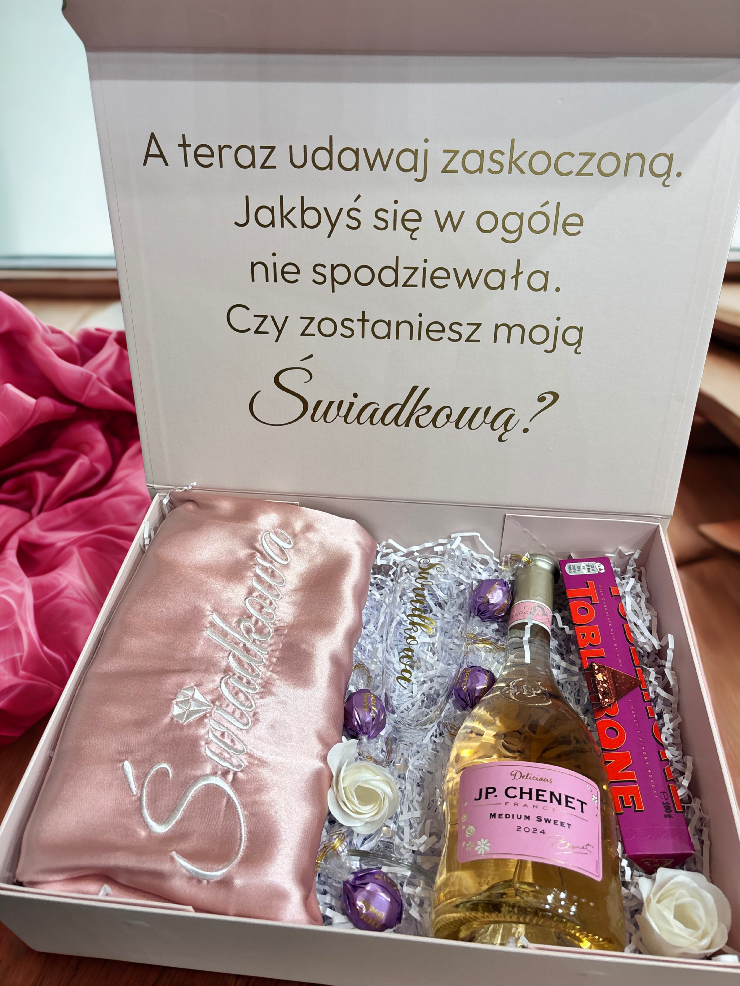 Box dla Świadkowej Noble