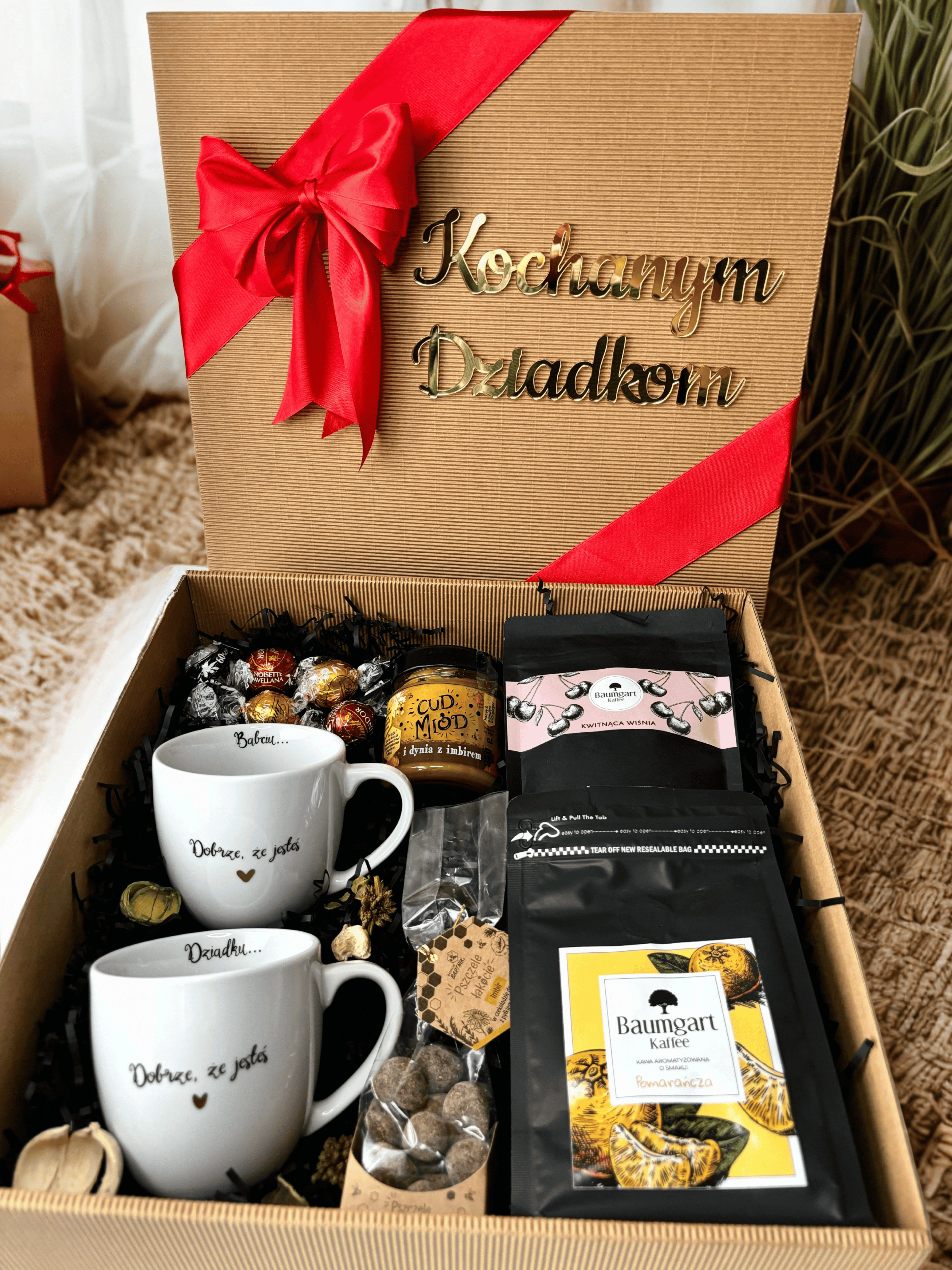 Pyszny box prezentowy dla Babci i Dziadka Silver
