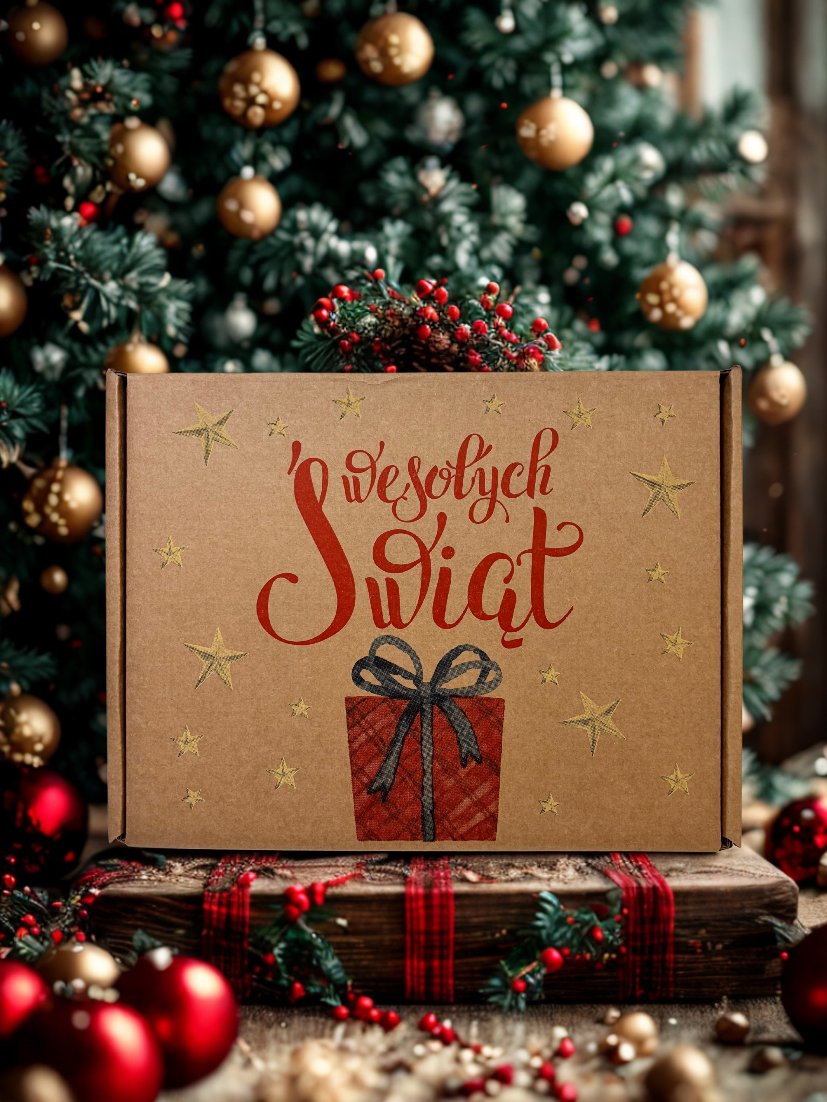 Świąteczny box prezentowy Merry