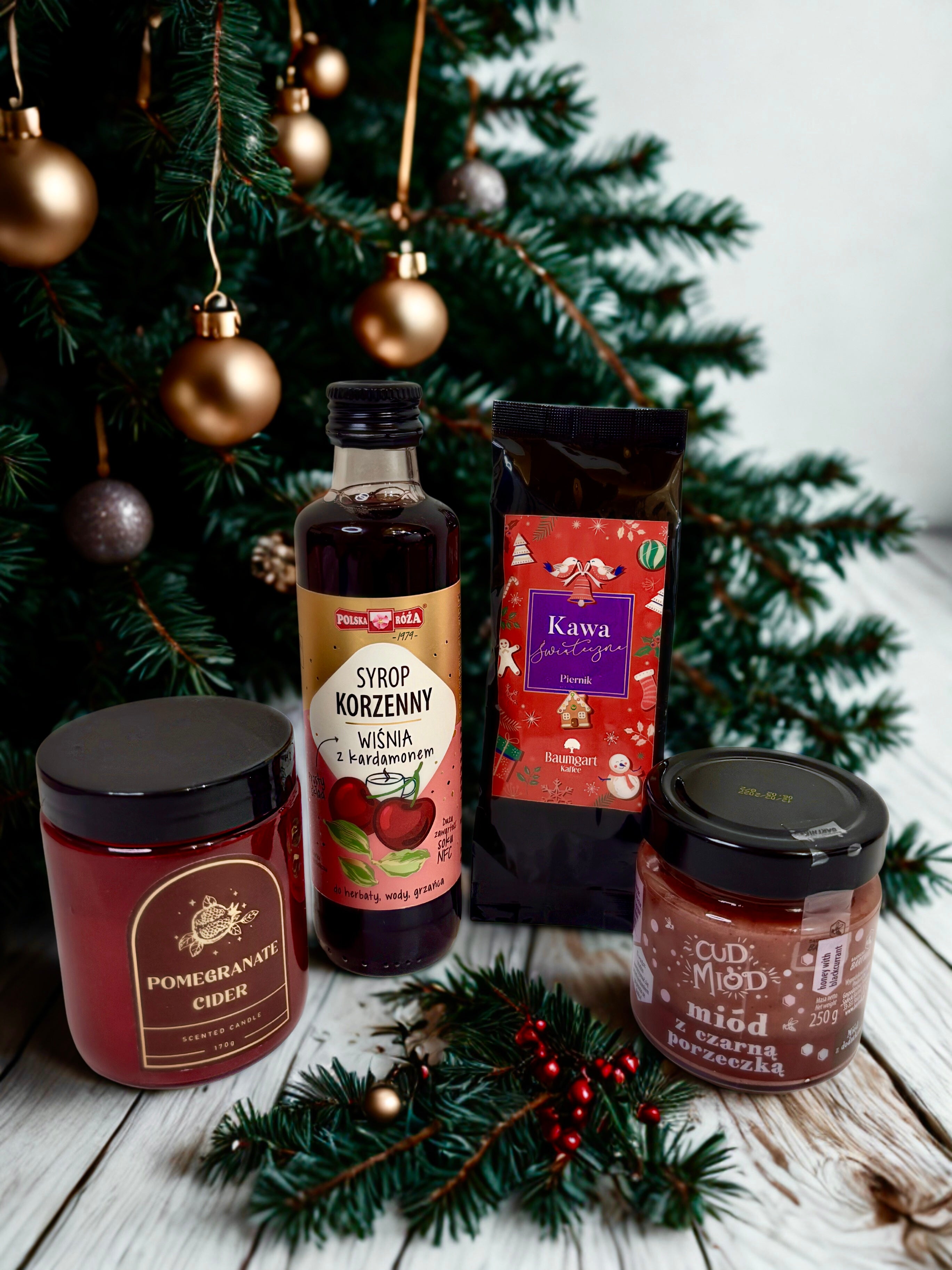 Świąteczny box prezentowy Velvet