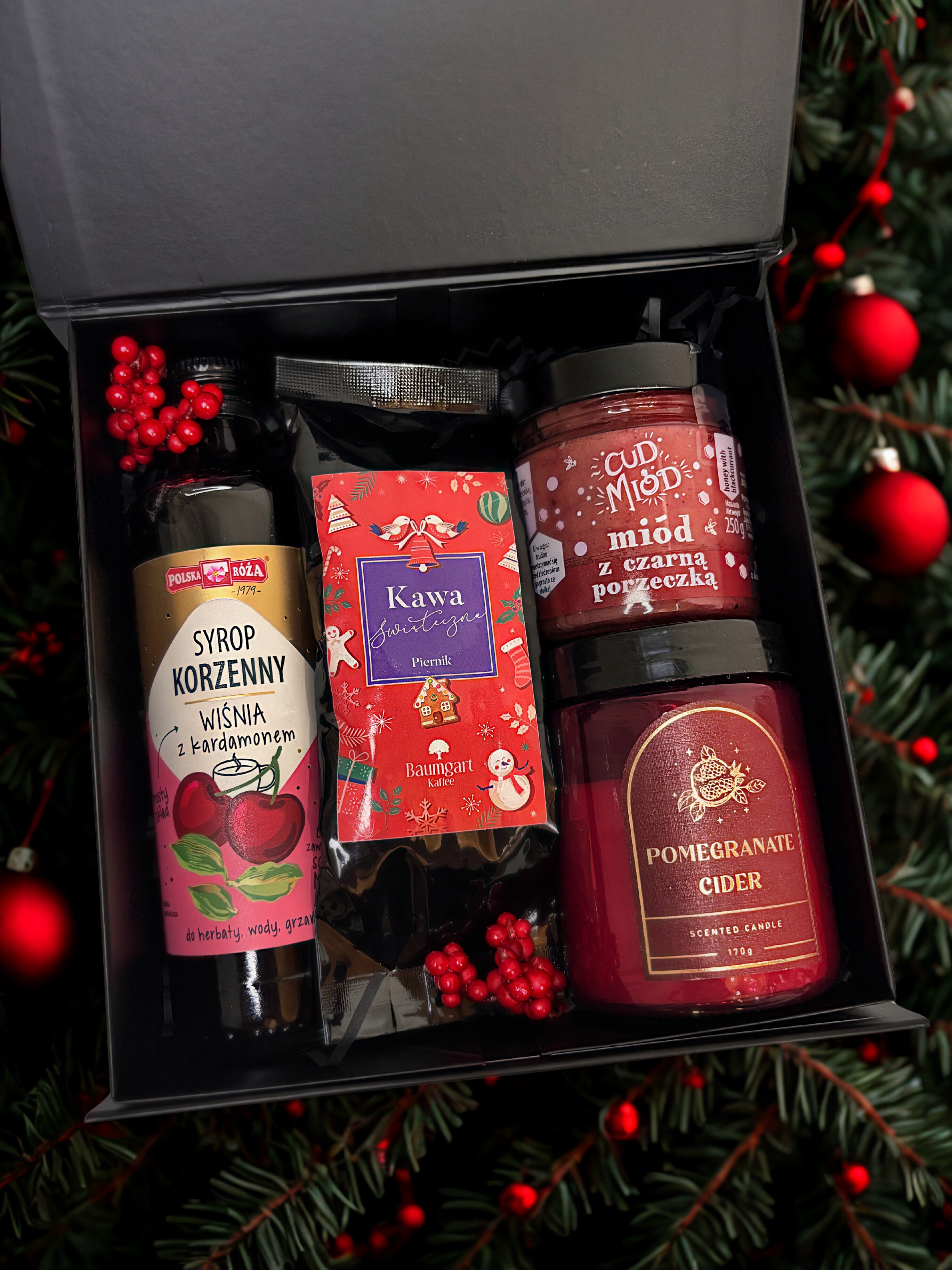 Świąteczny box prezentowy Velvet